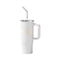 VASO TÉRMICO COCA COLA NS1200B1 CON PAJITA 1200ML BLANCO
