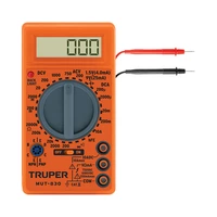 MULTIMETRO DIGITAL ESCOLAR TRUPER 10400 MUT-830 9V